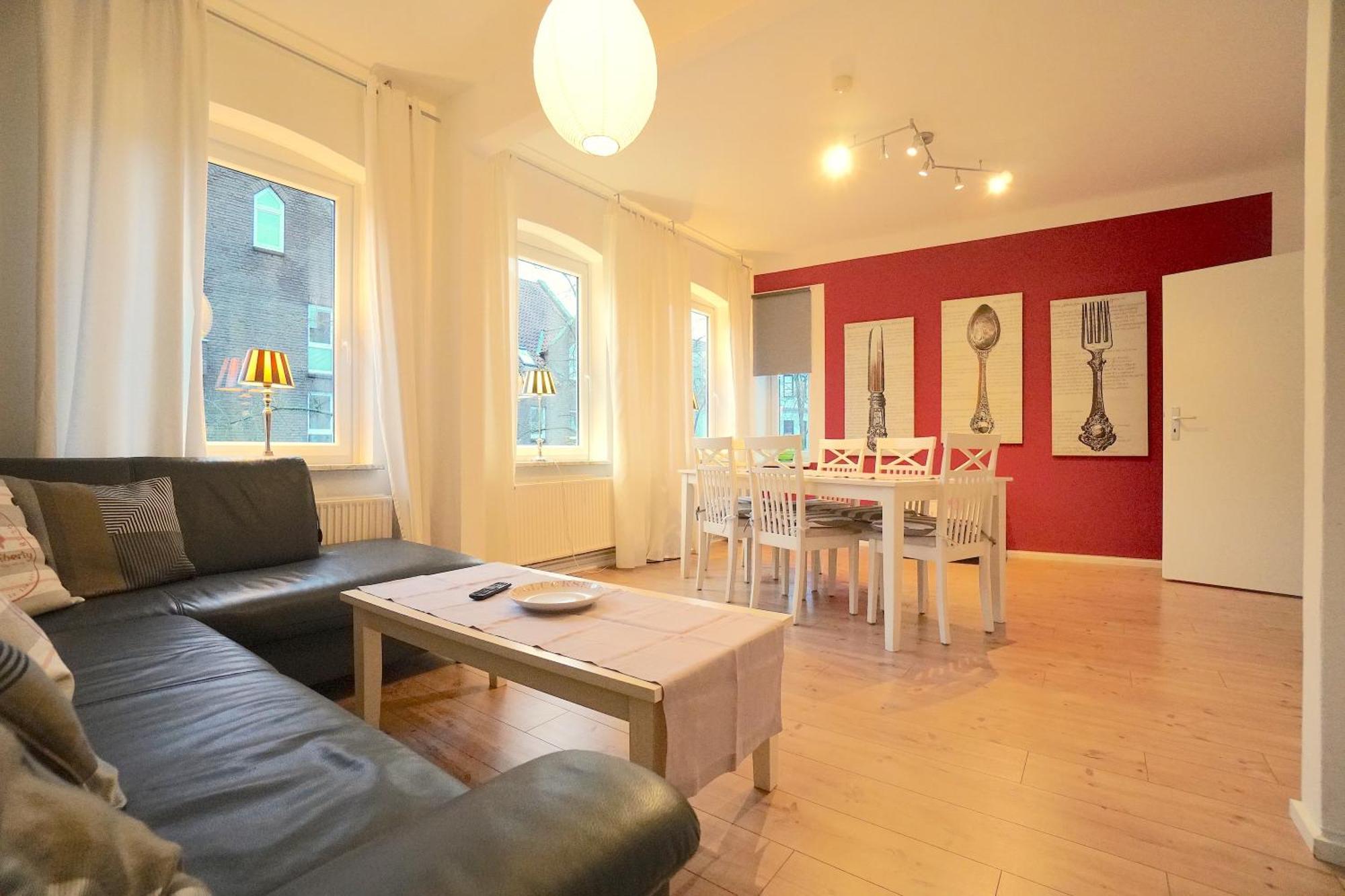 Ferienwohnung Moewe In Zentraler Lage Eckernförde Exterior foto